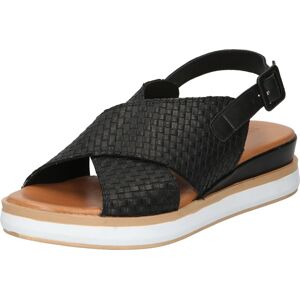 Páskové sandály Inuovo černá