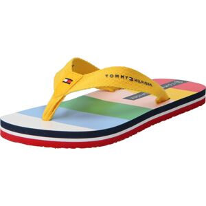 Sandály Tommy Hilfiger žlutá / mix barev