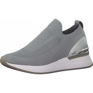 Tamaris Fashletics Slip on boty stříbrně šedá