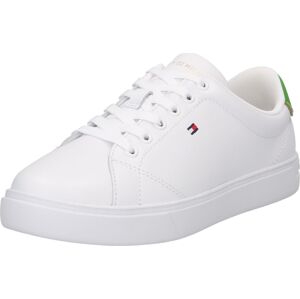 TOMMY HILFIGER Tenisky námořnická modř / světle zelená / červená / bílá