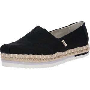 TOMS Espadrilky 'Alpargata' béžová / černá