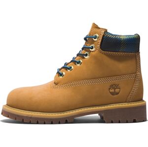 TIMBERLAND Šněrovací kozačky modrá / hnědá / černá