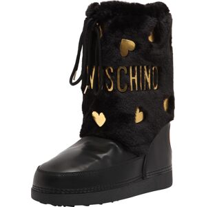 Love Moschino Sněhule zlatá / červená / černá