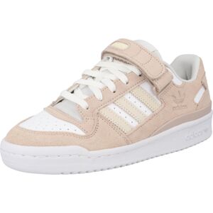 ADIDAS ORIGINALS Tenisky 'FORUM LOW' tmavě béžová / karamelová / bílá
