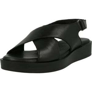 CAPRICE Sandály černá