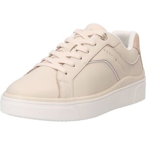 TOMMY HILFIGER Tenisky béžová / růže / bílá