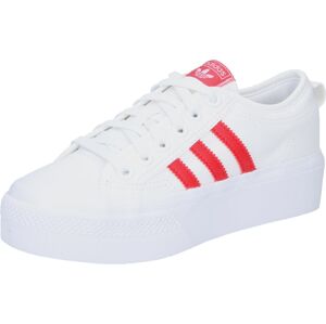 ADIDAS ORIGINALS Tenisky 'NIZZA PLATFORM ' světle červená / bílá