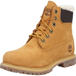 Šněrovací kozačky Timberland koňaková / černá