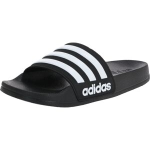 Plážová/koupací obuv 'Adilette Shower' ADIDAS SPORTSWEAR černá / bílá