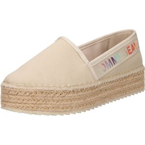 Tommy Jeans Espadrilky béžová / tyrkysová / švestková / červená