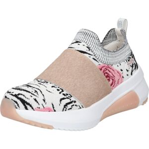 SKECHERS Slip on boty 'MODERN JOGGER 2.0 - SANCTUARY' velbloudí / pink / černá / bílá