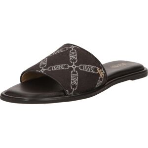 Pantofle 'HAYWORTH' MICHAEL Michael Kors hnědá / zlatá / světle šedá