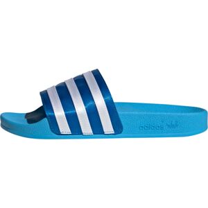 ADIDAS ORIGINALS Pantofle 'Adilette' modrá / bílá