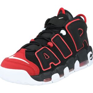 Nike Sportswear Tenisky 'AIR MORE UPTEMPO' červená / černá / bílá