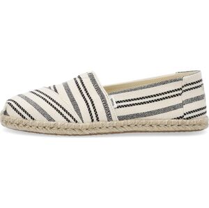 TOMS Espadrilky 'Alpargata' světle béžová / černá / bílá