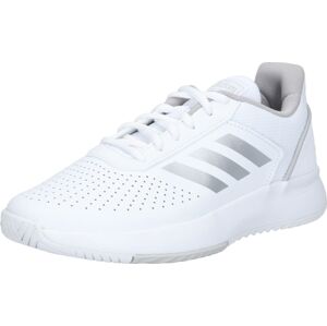 ADIDAS SPORTSWEAR Sportovní boty 'Courtsmash' stříbrně šedá / bílá