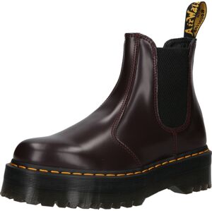 Dr. Martens Chelsea boty 'Quad' bordó