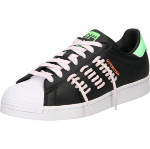ADIDAS ORIGINALS Tenisky 'SUPERSTAR ' světle zelená / oranžová / černá / bílá