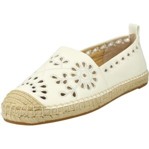 Espadrilky 'CAMERYN' Lauren Ralph Lauren béžová / bílá