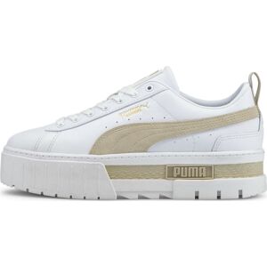 PUMA Tenisky 'Mayze' nažloutlá / zlatá / bílá