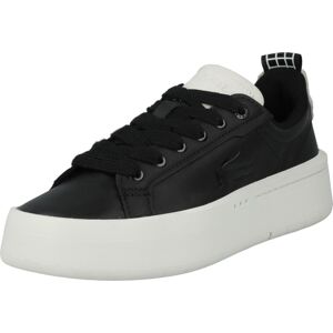 LACOSTE Tenisky černá / bílá