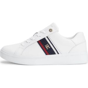 TOMMY HILFIGER Tenisky námořnická modř / zlatá / červená / bílá