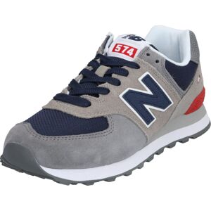 new balance Tenisky tmavě modrá / šedá / kouřově šedá / červená