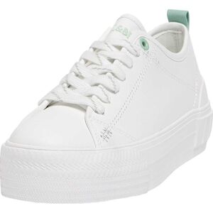Tenisky Pull&Bear světle šedá / bílá