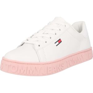Tommy Jeans Tenisky námořnická modř / starorůžová / jasně červená / bílá