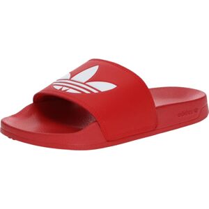 Pantofle 'Adilette Lite' adidas Originals červená / bílá