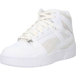 PUMA Kotníkové tenisky béžová / bílá