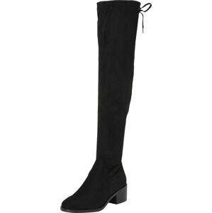Kozačky nad kolena 'SALVAGE' Steve Madden černá