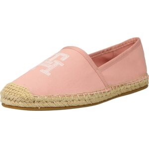 Espadrilky Tommy Hilfiger růžová / bílá