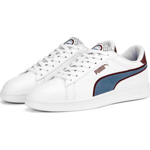 PUMA Tenisky 'Smash 3.0' modrá džínovina / merlot / bílá