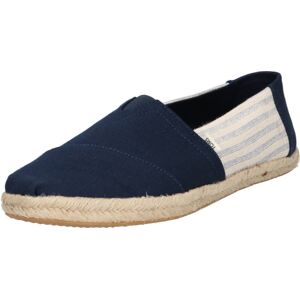 TOMS Espadrilky krémová / námořnická modř / světlemodrá