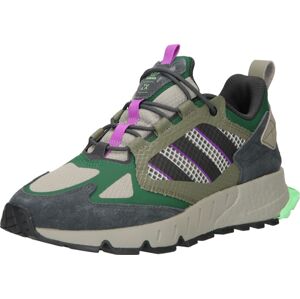 ADIDAS ORIGINALS Sportovní boty 'ZX 1K BOOST - SEAS. 2.0' béžová / šedá / khaki / světle fialová