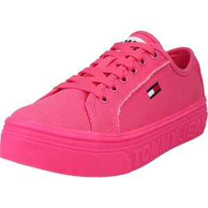 Tenisky Tommy Jeans námořnická modř / pink / červená / bílá