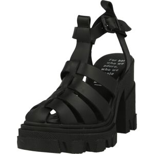 Páskové sandály Bronx černá