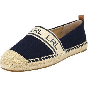 Lauren Ralph Lauren Espadrilky 'CAYLEE' béžová / námořnická modř