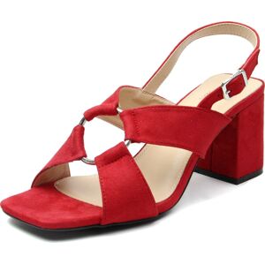 Páskové sandály 'Christel' Celena červená