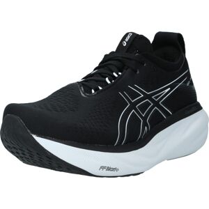 Běžecká obuv 'Nimbus 25' ASICS černá / bílá