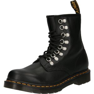 Dr. Martens Šněrovací kozačky hořčicová / černá