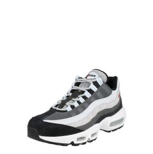Tenisky 'Air Max 95' Nike Sportswear pastelová modrá / šedá / světle šedá / černá