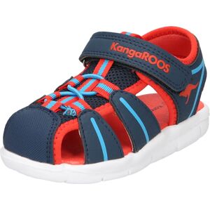 Otevřená obuv 'K-GROBI' Kangaroos modrá / tmavě modrá / červená