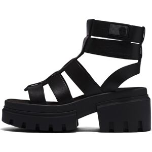 TIMBERLAND Páskové sandály 'Everleigh Gladiator' černá