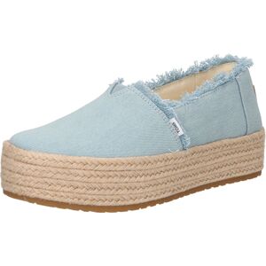 TOMS Espadrilky 'VALENCIA' světlemodrá