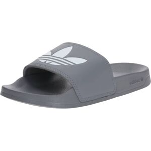 Pantofle 'Adilette Lite' adidas Originals šedá / bílá