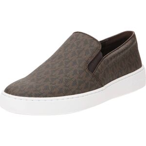 Slip on boty 'KEATON' MICHAEL Michael Kors světle hnědá / tmavě hnědá