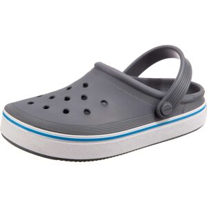 Pantofle Crocs modrá / šedá / bílá